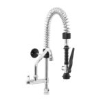 Kit Doccia con Basetta, Canna Girevole "C" Ø18x200 mm, Versione Mini - ERAMINI192K