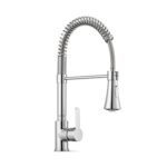 Miscelatore Monoforo H=445 mm con Canna Girevole e Doccia Dual Jet - EROS003