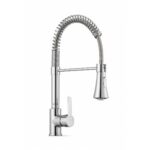 Miscelatore Monoforo H=445 mm con Canna Girevole e Doccia Dual Jet - EROS003 - immagine 2