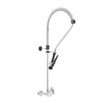 Gruppo Doccia Prelavaggio Miscelatore Biforo a Muro con Doccetta Basic, Interasse 150±20 mm - R0102010301