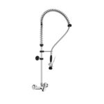 Gruppo Doccia Prelavaggio Miscelatore Biforo a Muro con Doccetta Basic, Interasse 150±20 mm - R0102010301 - immagine 2