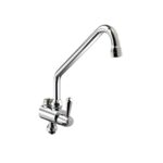 Corpo Deviatore con Canna a 'C' Ø18x300 mm, Maniglia a Leva - R0501020211 - immagine 2