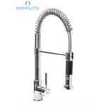 Miscelatore Monoforo H=440 mm con Canna Girevole e Doccia Dual Jet - EROS001 - immagine 2