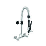 Gruppo Doccia Biforo Muro Leva Clinica Doccia Basic Mini Interasse 203.2±20mm o 150±20mm