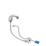 Kit Rubinetto a Pedale Mono Acqua a Pavimento con Bocca di Erogazione Fissa