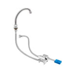 Kit Rubinetto/Miscelatore a Pedale con Bocca di Erogazione Girevole 'U' Ø18x140 mm