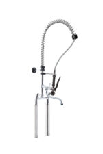 Gruppo Doccia Biforo con Prolunghe, Canna Girevole "S" Ø18x220mm, Doccia Premium, Interasse 155mm - immagine 9