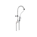 Gruppo Doccia Biforo con Prolunghe, Canna Girevole "S" Ø18x220mm, Doccia Premium, Interasse 155mm - immagine 5