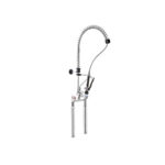 Gruppo Doccia Biforo con Prolunghe, Canna Girevole "S" Ø18x220mm, Doccia Premium, Interasse 155mm - immagine 6