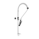 Gruppo Doccia Prelavaggio Monoforo con Miscelatore, Leva Corta Cromata e Doccetta Basic